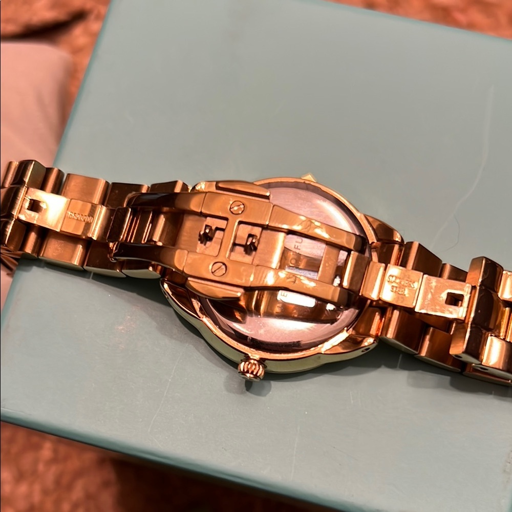 Kate Spade Gold Watch with Mother of Pearl face - Picture 3 of 7